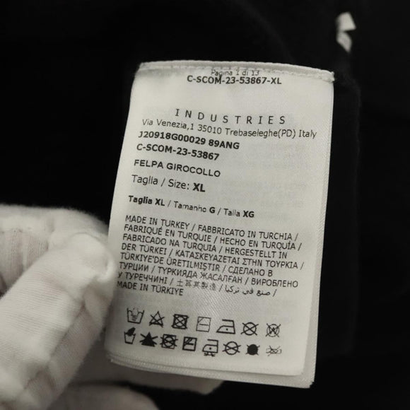 Moncler Long Sleeve Trainer Long Sleeved Cotton Black Auth ym020M