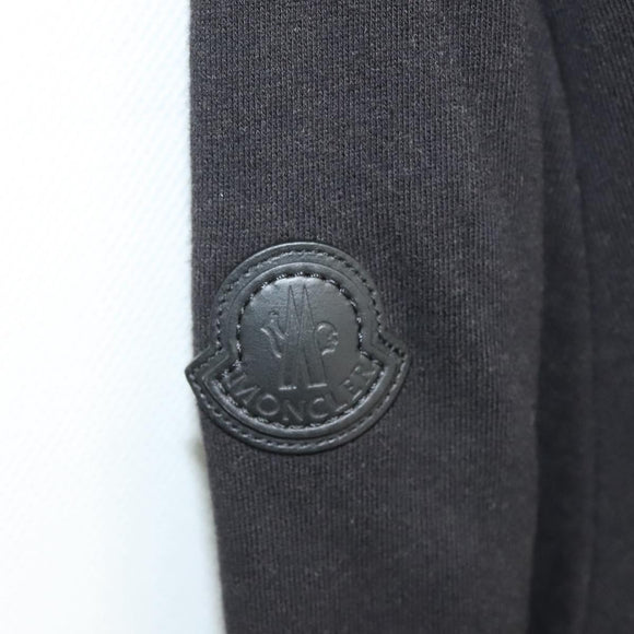 Moncler Long Sleeve Trainer Long Sleeved Cotton Black Auth ym020M