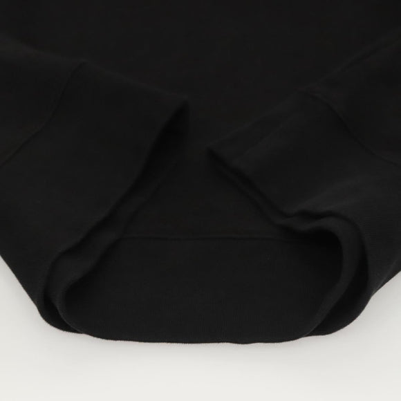 Moncler Long Sleeve Trainer Long Sleeved Cotton Black Auth ym020M