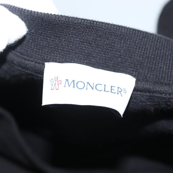 Moncler Long Sleeve Trainer Long Sleeved Cotton Black Auth ym020M