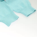 BALMAIN Long Sleeve Knitted Fabrics Wool Light Blue Auth ym021M-4