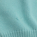 BALMAIN Long Sleeve Knitted Fabrics Wool Light Blue Auth ym021M-6