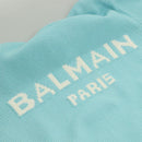 BALMAIN Long Sleeve Knitted Fabrics Wool Light Blue Auth ym021M-7