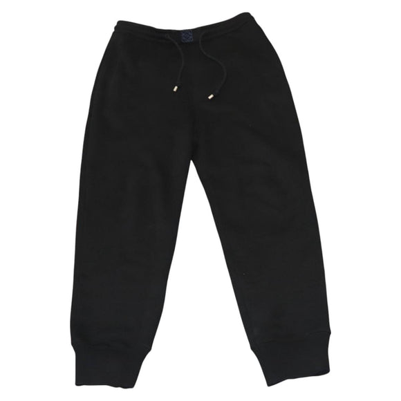 LOEWE Anagram Sweat Pants Cotton Black Auth ym022M
