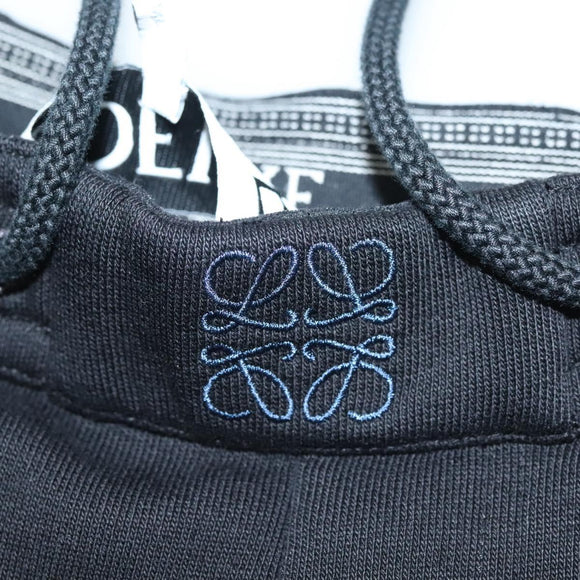 LOEWE Anagram Sweat Pants Cotton Black Auth ym022M