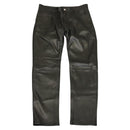 courrèges Hose Lammleder Schwarz Auth ym025M-2