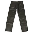 courrèges Hose Lammleder Schwarz Auth ym025M-3