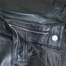 courrèges Pants Lamb Skin Black Auth ym025M-6