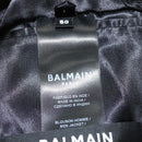 BALMAIN Bomber Jacket Rayon Black Auth ym026M-14