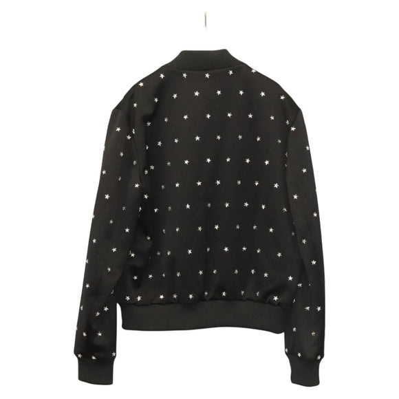 BALMAIN Bomber Jacket Rayon Black Auth ym026M