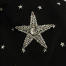 BALMAIN Bomber Jacket Rayon Black Auth ym026M-4