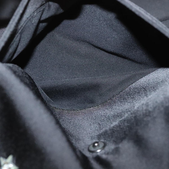 BALMAIN Bomber Jacket Rayon Black Auth ym026M
