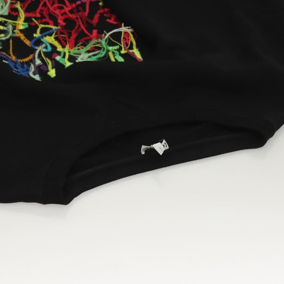 LOEWE Anagram Long Sleeve Sweatshirt Long Sleeved Cotton Black Auth ym028M