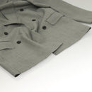 ESTNATION Double-Breasted Jasje en Broek Set Katoenen Pied-de-poule Auth ym030M-14