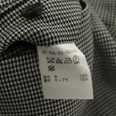 ESTNATION Double Breasted Jacket And Slacks Set Cotton Houndstooth Auth ym030M-23