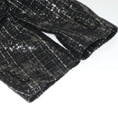 AMIRI Double Breasted Jacket And Pants set Jacket Sequin Black Auth ym031M-13