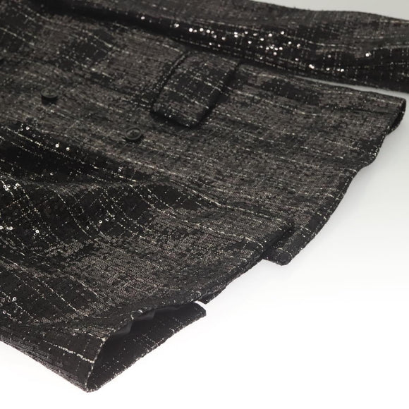 AMIRI Double Breasted Jacket And Pants set Jacket Sequin Black Auth ym031M