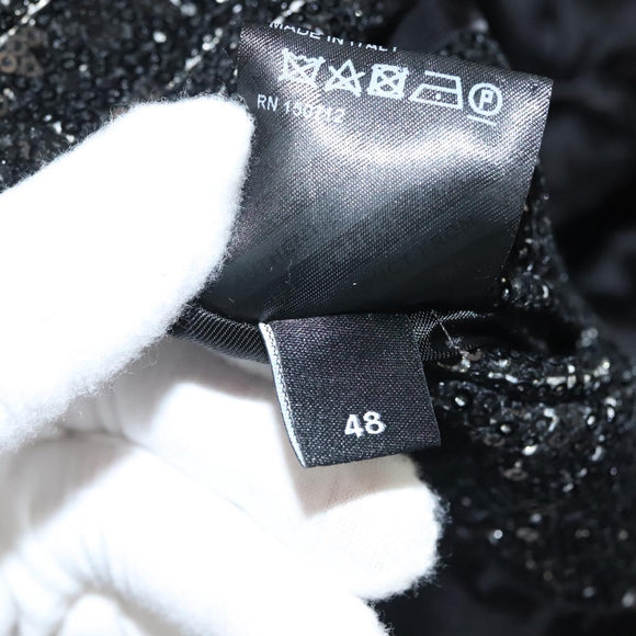 AMIRI Double Breasted Jacket And Pants set Jacket Sequin Black Auth ym031M