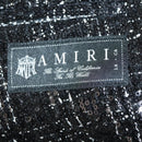 AMIRI Zweireiher Jacke und Hose Set Jacke Pailletten Schwarz Auth ym031M-23