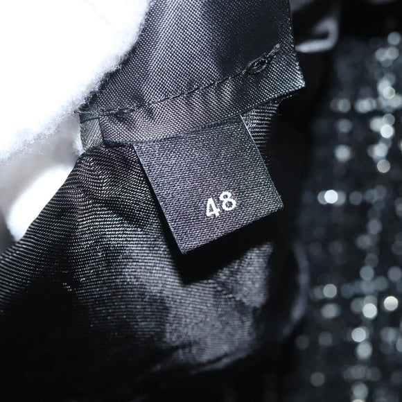 AMIRI Double Breasted Jacket And Pants set Jacket Sequin Black Auth ym031M