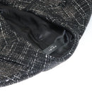 AMIRI Zweireiher Jacke und Hose Set Jacke Pailletten Schwarz Auth ym031M-9