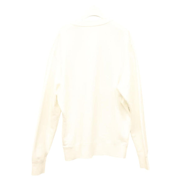 Moncler Long Sleeve Trainer Long Sleeved Cotton White Auth ym041