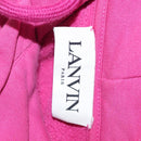 LANVIN Long Sleeve Pullover Hoodie Cotton Pink Auth ym043M-11
