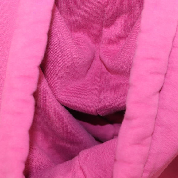 LANVIN Long Sleeve Pullover Hoodie Cotton Pink Auth ym043M