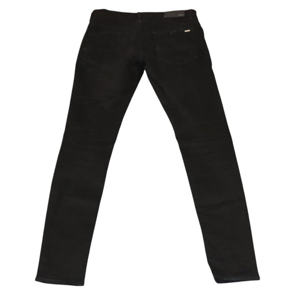 AMIRI Damaged Skinny Broek Katoen Zwart Auth ym047M