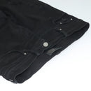 AMIRI Damaged Skinny Pants Cotton Black Auth ym047M-4