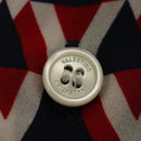 VALENTINO Long  Sleeved Silk Red Navy Auth ym053M-5