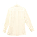 MARINE SERRE Langarmshirt Baumwolle Weiß Auth ym055M-2