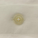 MARINE SERRE Langarmshirt Baumwolle Weiß Auth ym055M-4