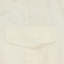 MARINE SERRE Langarmshirt Baumwolle Weiß Auth ym055M-6