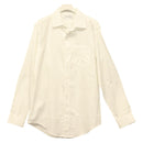 MARINE SERRE Langarmshirt Baumwolle Weiß Auth ym056M-1