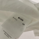 MARINE SERRE Langarmshirt Baumwolle Weiß Auth ym056M-11