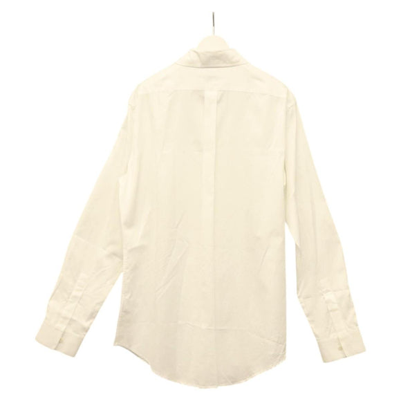 MARINE SERRE Langarmshirt Baumwolle Weiß Auth ym056M