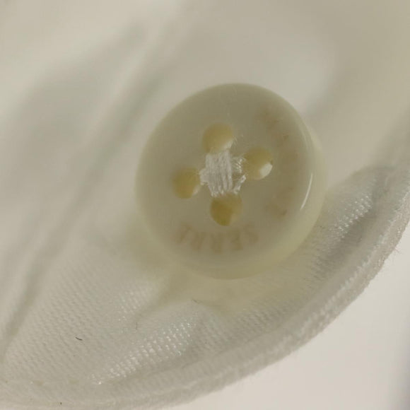 MARINE SERRE Long Sleeved T Shirt Cotton White Auth ym056M