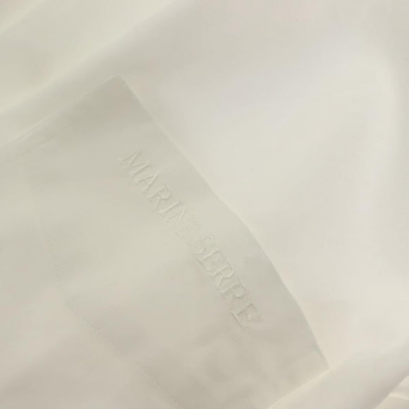 MARINE SERRE Long Sleeved T Shirt Cotton White Auth ym056M