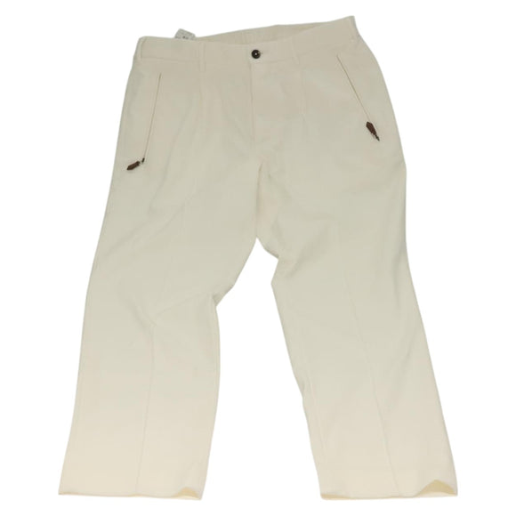 PT TORINO Pants Cotton White Auth ym057