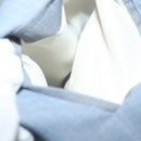 eleventy Double Breasted Jacket And Slacks Set Wool Light Blue Auth ym058M-10