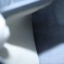 eleventy Double Breasted Jacket And Slacks Set Wool Light Blue Auth ym058M-11