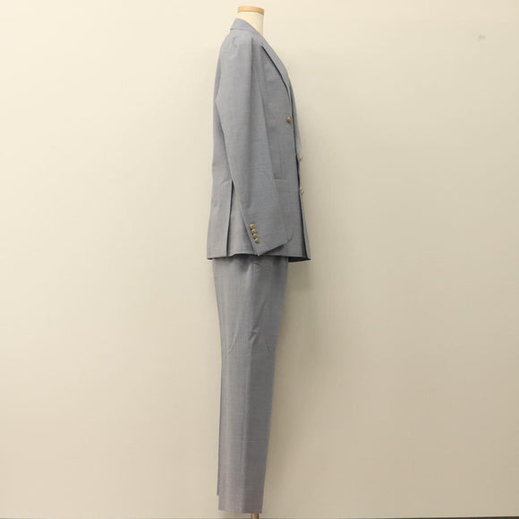eleventy Zweireiher Sakko und Hose Set Wolle Hellblau Auth ym058M