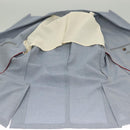 eleventy Double Breasted Jacket And Slacks Set Wool Light Blue Auth ym058M-7