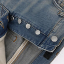 AMIRI Distressed Long Pants Denim 32 Blue Auth ym061M-5