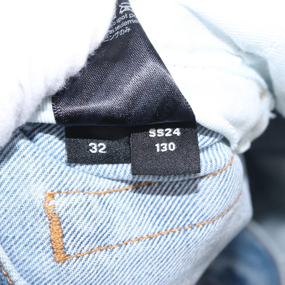 AMIRI Distressed Long Pants Denim 32 Blue Auth ym062M