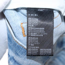 AMIRI Distressed Long Pants Denim 32 Blue Auth ym062M-15