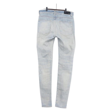 AMIRI Distressed Long Pants Denim 32 Blue Auth ym064M - 0