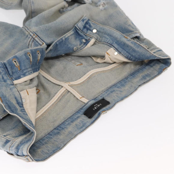 AMIRI Distressed Long Pants Denim 32 Blue Auth ym064M