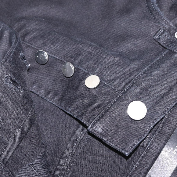 AMIRI Distressed Long Pants Cotton 32 Black Auth ym065M